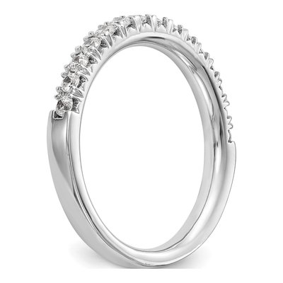 14K White Gold 3/8 ct tw Diamond Wedding Band – view 6