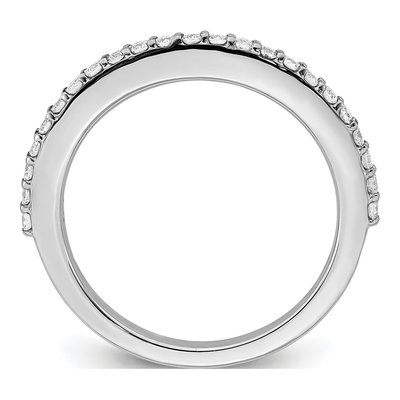 14K White Gold 1/3 ct tw Lab-Grown Diamond Wedding Band – view 3