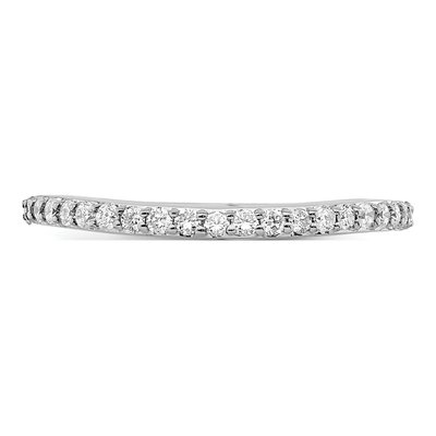14K White Gold 1/3 ct tw Lab-Grown Diamond Wedding Band – view 5