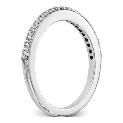 14K White Gold 1/4 ct tw Diamond Wedding Band – view 6