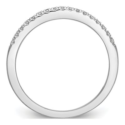 14K White Gold 0.23 ct tw Diamond Wedding Band – view 2