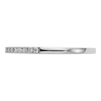 14K White Gold 0.23 ct tw Diamond Wedding Band – view 3
