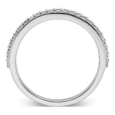 14K White Gold 1/4 ct tw Diamond Wedding Band – view 3