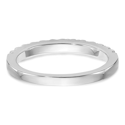 14K White Gold 0.35 ct tw Diamond Wedding Band – view 5