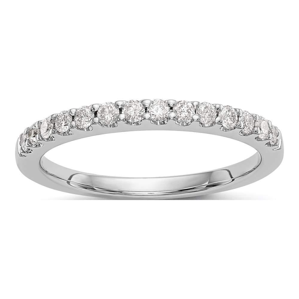 14K White Gold 0.35 ct tw Diamond Wedding Band