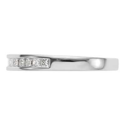14K White Gold 1/3 ct tw Diamond Channel-Set Wedding Band – view 4