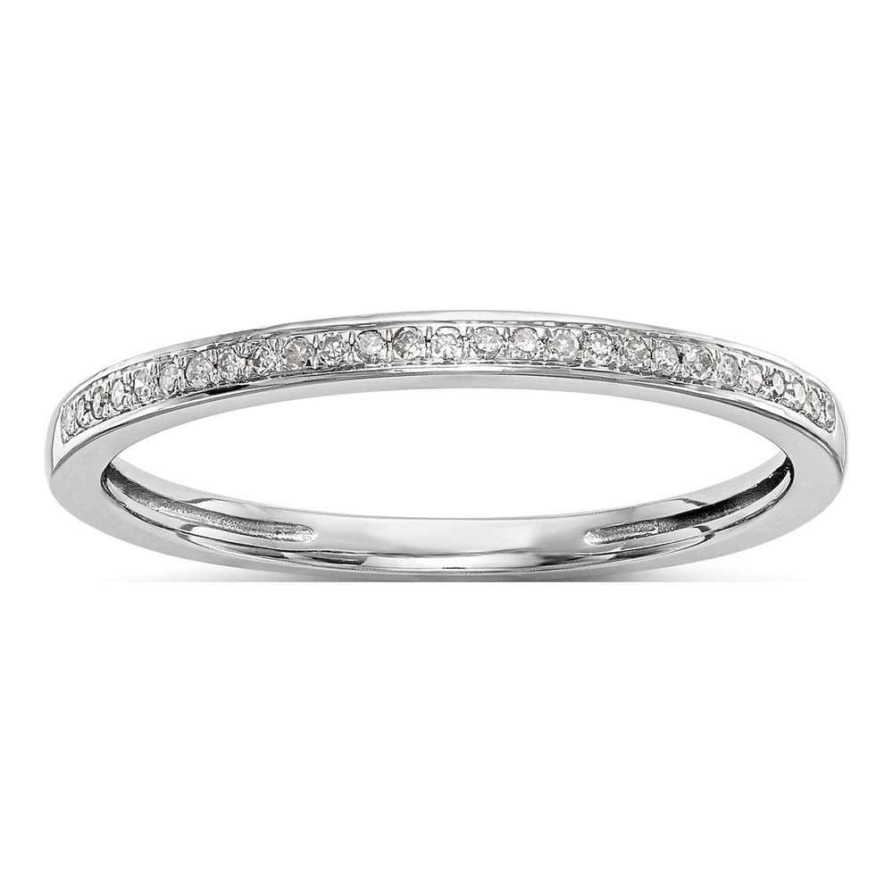14k White Gold Diamond Set of 2 Wedding Bands