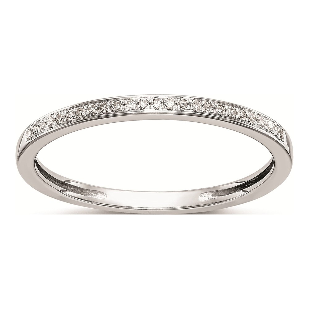 10K White Gold 1/6 Carat Diamond Set Of 2 Complete Wedding Bands