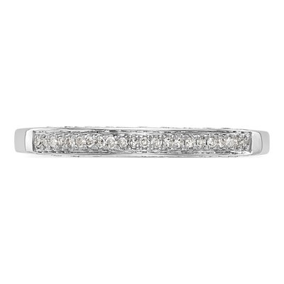 14K White Gold 0.84 ct tw Diamond Cluster Engagement Ring – view 4