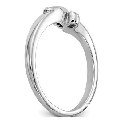 14K White Gold Diamond Engagement Engagement Ring Semi-Mount – view 6