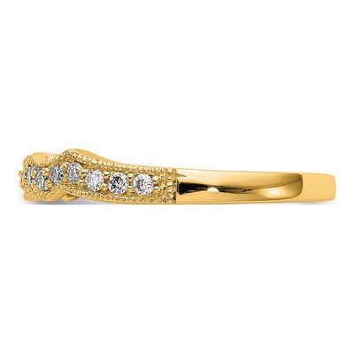 14K Yellow Gold 0.24 ct tw Diamond Wedding Ring – view 4
