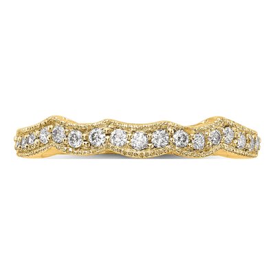 14K Yellow Gold 0.24 ct tw Diamond Wedding Ring – view 5