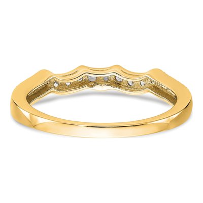 14K Yellow Gold 0.24 ct tw Diamond Wedding Ring – view 6