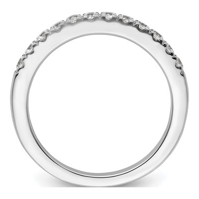 14K White Gold 1/2 ct tw Diamond Wedding Band – view 3