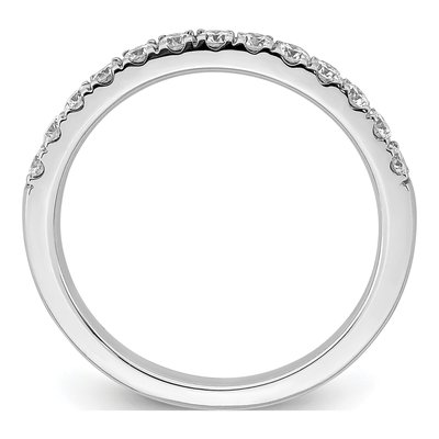 14K White Gold 1/2 ct tw Lab-Grown Diamond Wedding Band – view 3