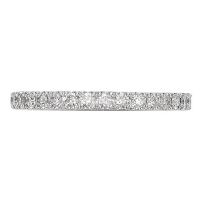 14K White Gold 3/8 ct tw Diamond Wedding Band – view 5