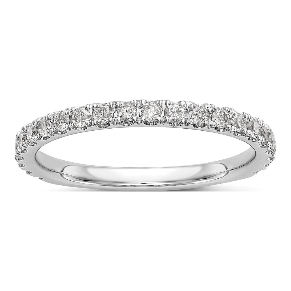14K White Gold 3/8 ct tw Diamond Wedding Band