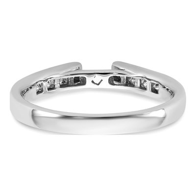 14K White Gold Diamond Engagement Engagement Ring Semi-Mount – view 6