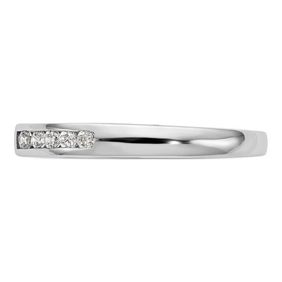 14K White Gold Lab-Grown Diamond Engagement Ring Semi-Mount – view 4
