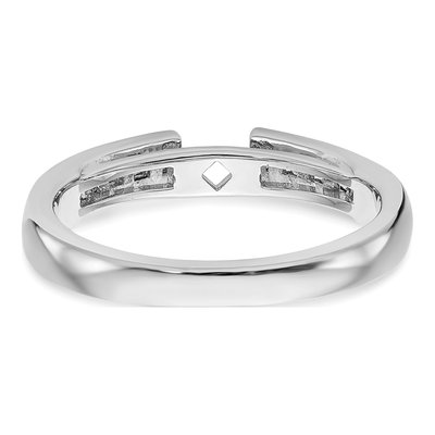 14K White Gold Lab-Grown Diamond Engagement Ring Semi-Mount – view 6