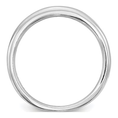 14K White Gold 0.19 ct tw Lab-Grown Diamond Wedding Band – view 3