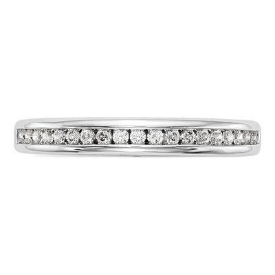14K White Gold 0.19 ct tw Lab-Grown Diamond Wedding Band – view 5