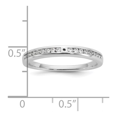 14K White Gold Diamond Engagement Engagement Ring Semi-Mount – view 8