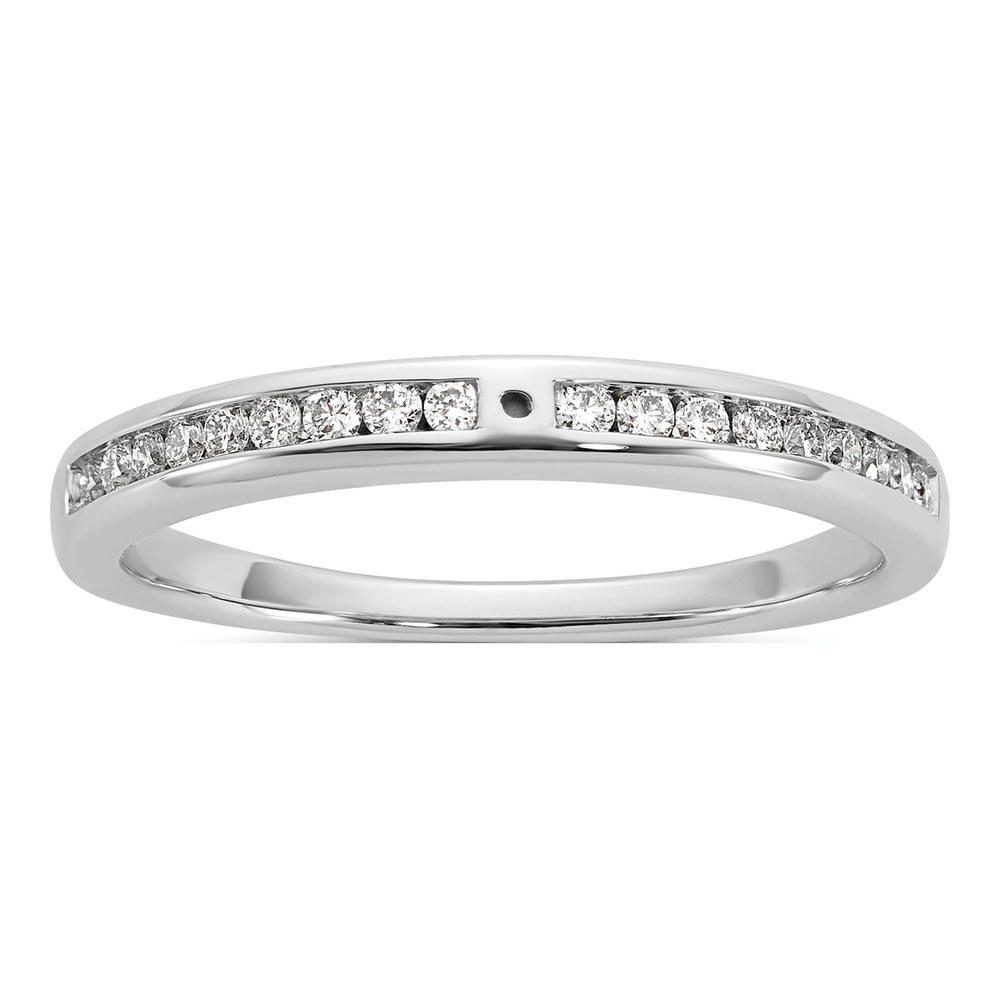 14K White Gold Diamond Engagement Engagement Ring Semi-Mount