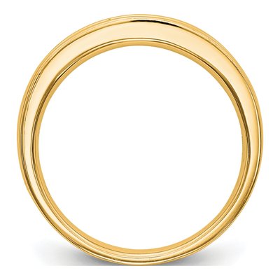 14K Yellow Gold 0.27 ct tw Diamond Wedding Band – view 2