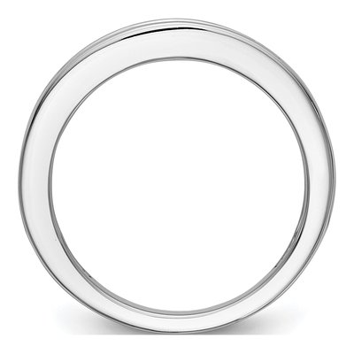 14K White Gold 1/2 ct tw Diamond Channel-Set Wedding Band – view 2