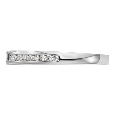 14K White Gold Diamond Engagement Engagement Ring Semi-Mount – view 3