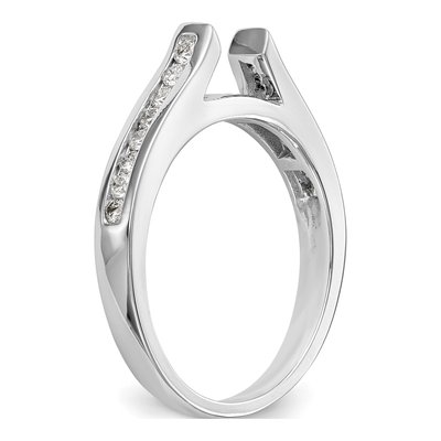 14K White Gold Diamond Engagement Engagement Ring Semi-Mount – view 6