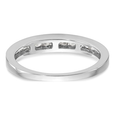 14K White Gold 1/3 ct tw Diamond Wedding Band – view 5