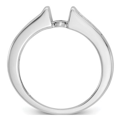 14K White Gold Diamond Engagement Engagement Ring Semi-Mount – view 3