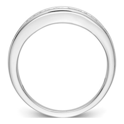 14K White Gold 1/2 ct tw Diamond Wedding Engagement Ring – view 2