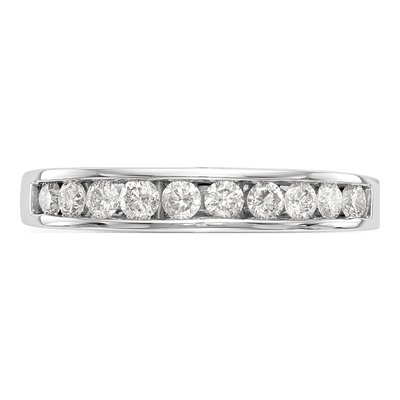 14K White Gold 1/2 ct tw Diamond Wedding Engagement Ring – view 4