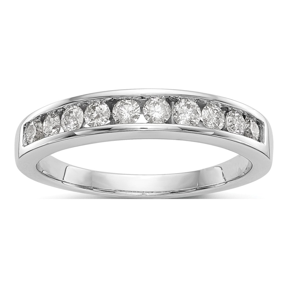 14K White Gold 1/2 ct tw Diamond Wedding Engagement Ring