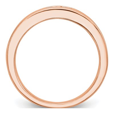 14K Rose Gold 0.82 ct tw Diamond Wedding Band – view 2