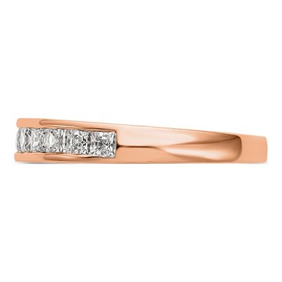 14K Rose Gold 0.82 ct tw Diamond Wedding Band – view 4