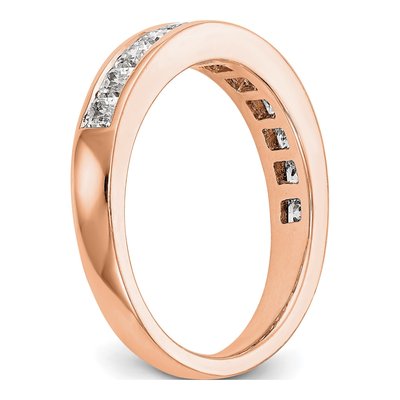 14K Rose Gold 0.82 ct tw Diamond Wedding Band – view 6