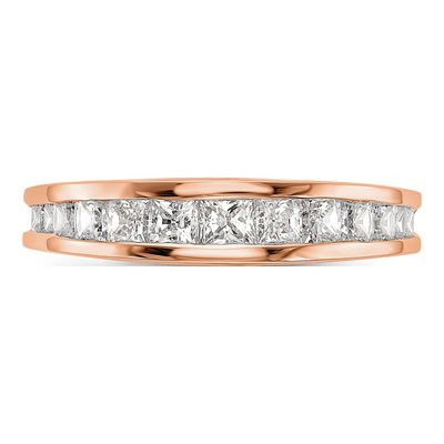 14K Rose Gold 1.15 ct tw Diamond Wedding Band – view 5