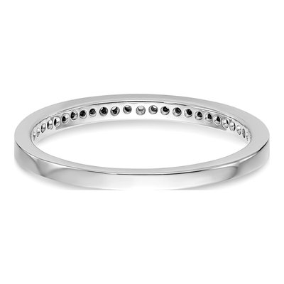 14K White Gold 1/8 ct tw Lab-Grown Diamond Wedding Band – view 6
