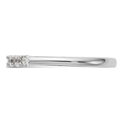 14K White Gold Diamond Engagement Engagement Ring Semi-Mount – view 3