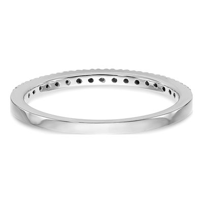 14K White Gold 1/10 ct tw Lab-Grown Diamond Wedding Band – view 6