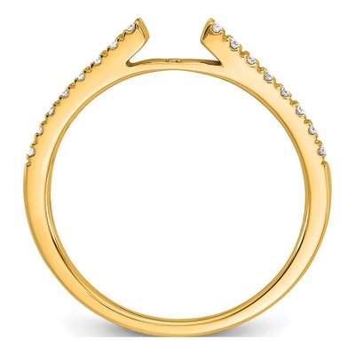 14K Yellow Gold Diamond Engagement Engagement Ring Semi-Mount – view 2