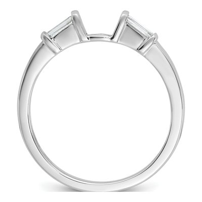Platinum Diamond Engagement Engagement Ring Semi-Mount – view 3