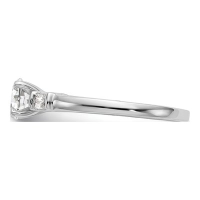 Platinum Diamond Engagement Engagement Ring Semi-Mount – view 4