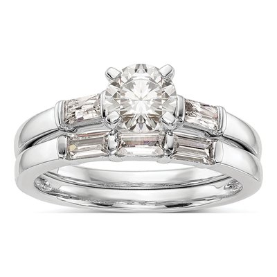 Platinum Diamond Engagement Engagement Ring Semi-Mount – view 5