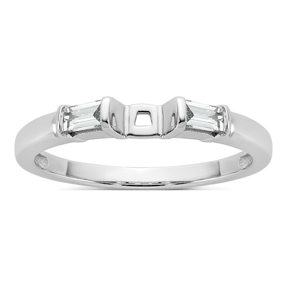Platinum Diamond Engagement Engagement Ring Semi-Mount