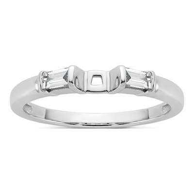 Platinum Diamond Engagement Engagement Ring Semi-Mount
